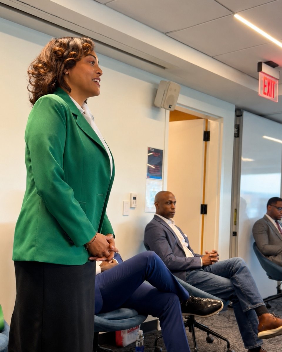 BOW_Collective's tweet photo. When BOW opens a door, we walk through it with everything we have. 💚

Tessa Edison stepped into a room with @YearUpUnited on May 7th and delivered. Real talk, real tools, real impact for the next generation.

If you need a speaker who gets it, BOW has her. 💚

#BOW https://t.co/sgX6HIENHz