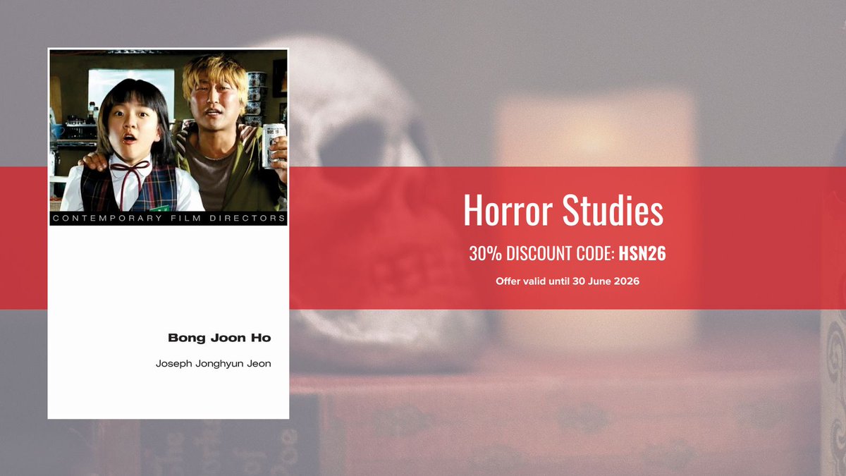 MNGUP_Books's tweet photo. Jeon provides a consideration of the director’s entire career and themes of his works. Insightful and engaging, Jeon offers an up-to-date analysis of the genre-bending international director.

Browse our virtual exhibit here: https://t.co/VcW5y3I6Yb 
@HorrorStudies
@IllinoisPress https://t.co/3zpCZ8G9Nm