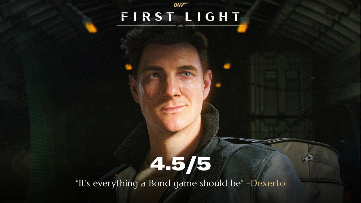 007GameIOI's tweet photo. "It's everything a Bond game should be" -Dexerto

@Dexerto 

#EarnTheNumber #007FirstLight https://t.co/3BMhhFfMAK