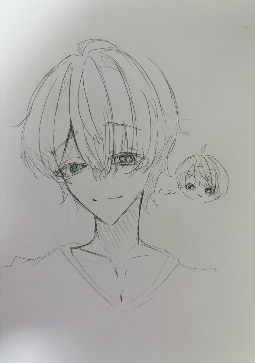 これめっちゃ上手くいったの これからアナログとか落書きは この垢に