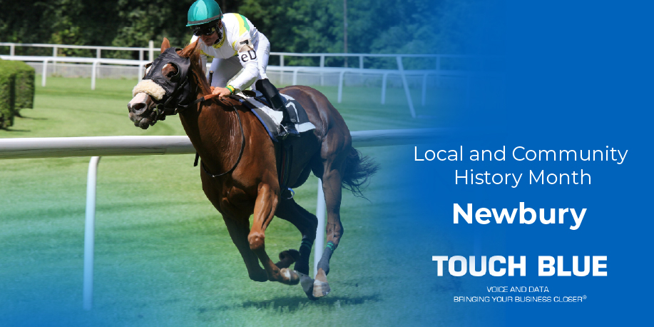 TouchBlueTel's tweet photo. For #LocalandCommunityHistoryMonth we’re sharing fascinating facts about Newbury—home to Touch Blue’s head office.
Newbury became a major horse racing destination in the 20th century with the creation of Newbury Racecourse—now a leading venue with over 100 years of heritage. https://t.co/77FtRWMW8r