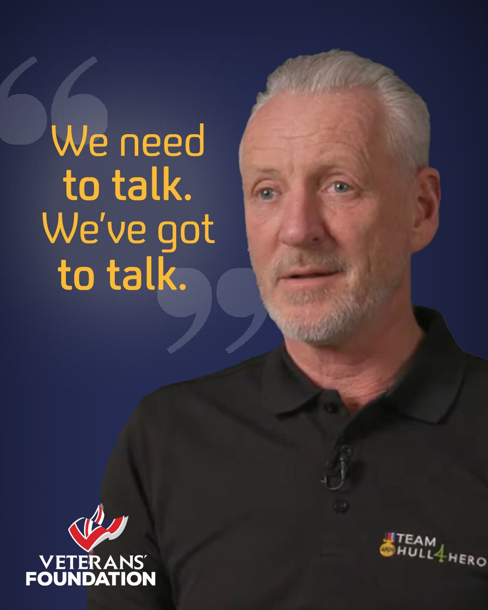VeteransFdn's tweet photo. Veteran Paul Matson knows first-hand how difficult life after service can be.

“That little bit of loneliness” can become something much bigger without the right support around you.

That’s why Hull 4 Heroes created peer support groups, drop-in spaces and wellbeing services for veterans and their families — backed by funding from Veterans’ Foundation.

Because nobody should feel they have to struggle alone.💙