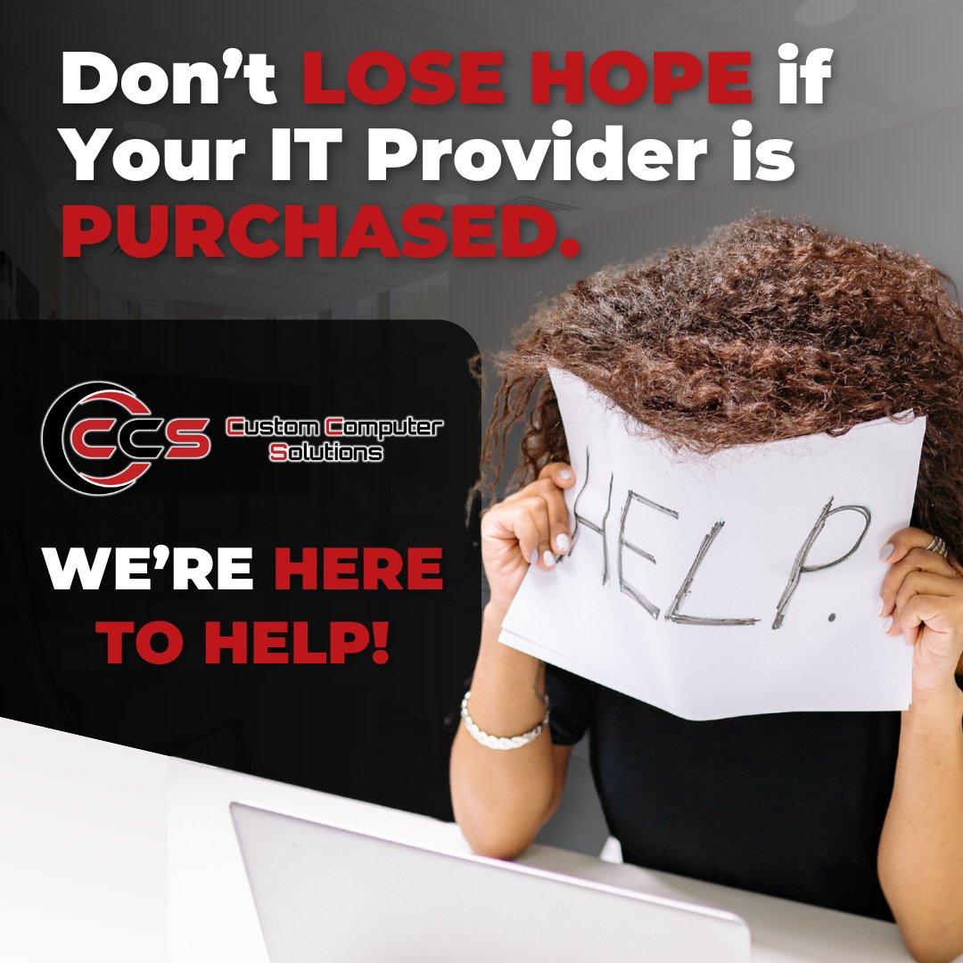 CustomCompute15's tweet photo. When an IT provider gets bought out, customer service and response times often suffer. You do not have to settle for impersonal corporate support that stalls your daily operations. https://t.co/Cdm3WHtWZS