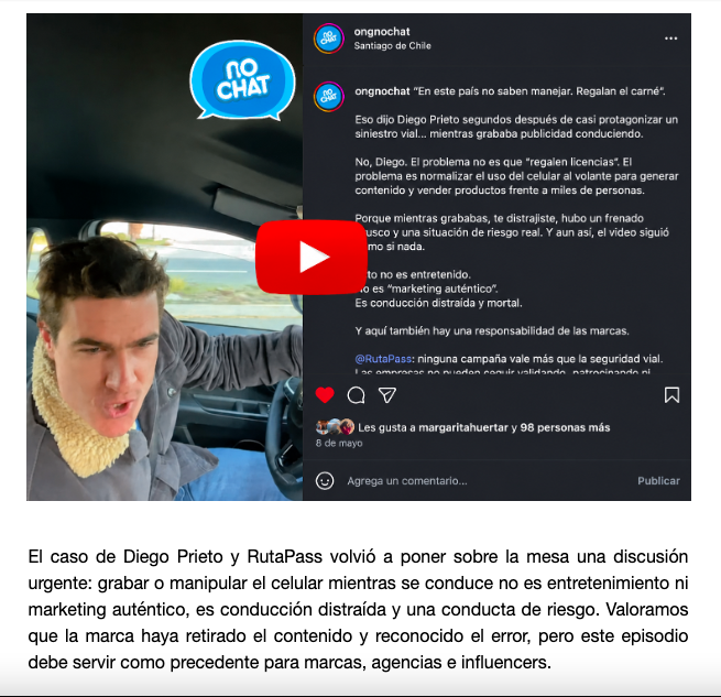 ONGnochat's tweet photo. DISPONIBLE! El newsletter de No Chat del mes de mayo ya está circulando. En esta edición abordamos la fusión de los ministerios de OO.PP y Transportes. Además, analizamos el estudio sobre uso de pantallas en niños. Revísalo y suscríbete: https://t.co/Oj9KidnyUR https://t.co/51pC6ifUJL