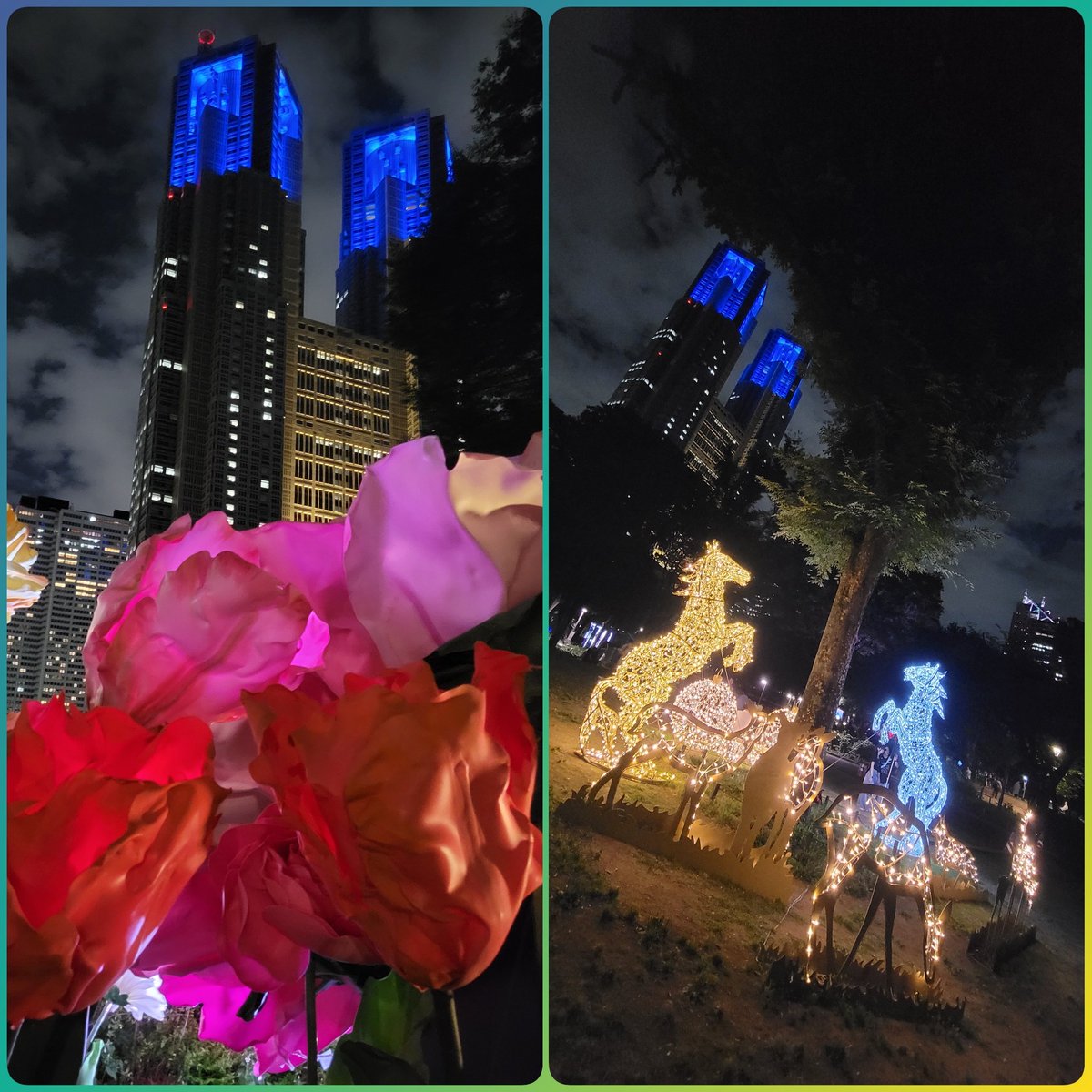 sbl0yj5kcRWqfn4's tweet photo. 新宿周辺で残業の帰りに新宿中央公園でのイベントに寄り道

TOKYO LIGHTS 2026

気温は高めだが、風があり心地よい!
暗いなかに映える光がリラックス出来る https://t.co/j6dKi0CMTD