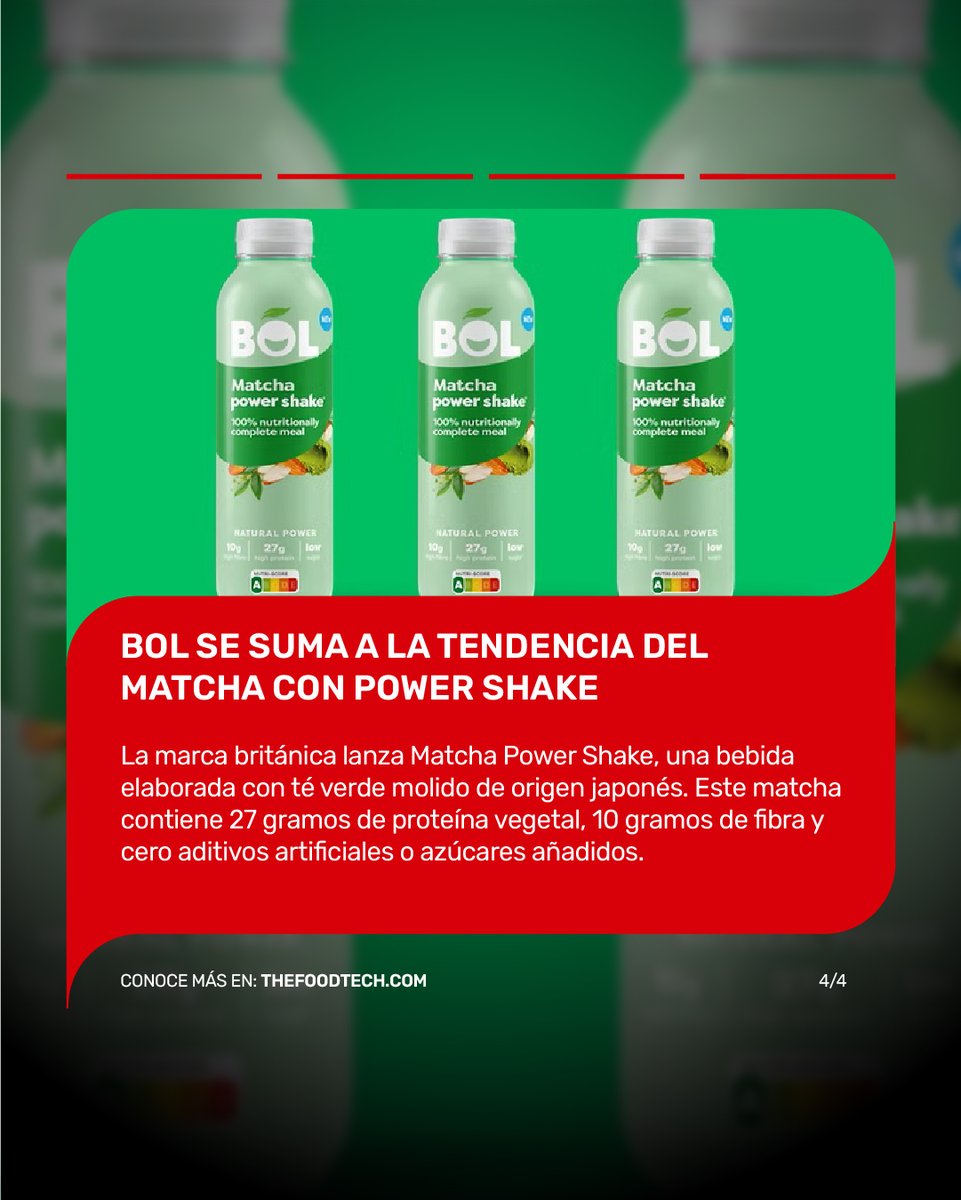 ElFoodTech's tweet photo. ❗ Estas son las novedades en productos terminados de la industria de alimentos y bebidas.

📢 Mantente actualizado con los desarrollos que están marcando tendencia en el sector.

#thefoodtech #novedades #productosterminados https://t.co/RfqBe1DOJL