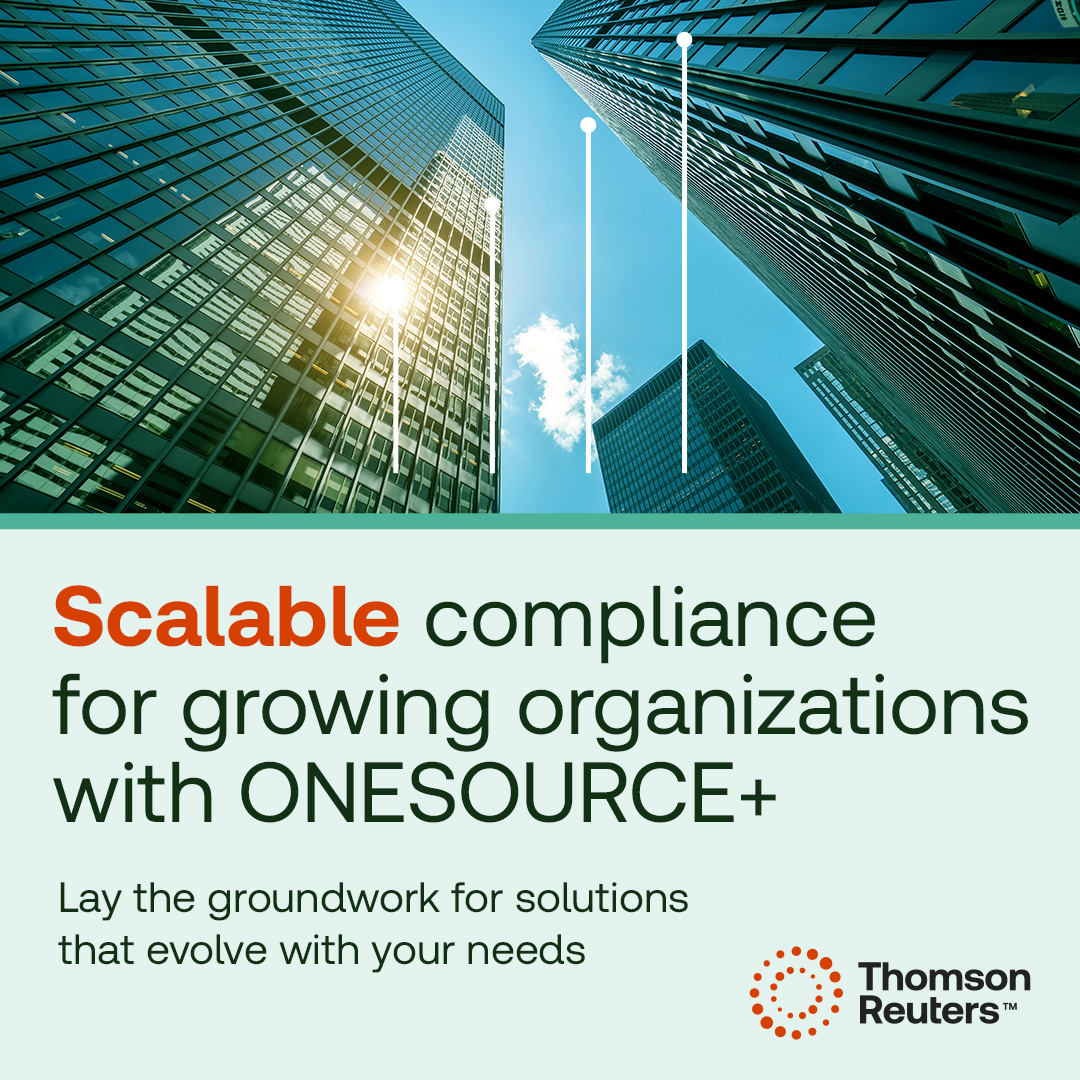yourONESOURCE's tweet photo. Compliance teams are under pressure: regulations multiply, budgets stay flat, and growth won't wait. 

The answer isn't working harder—it's building compliance infrastructure that scales alongside your business growth.

Discover how ONESOURCE+ helps forward-thinking organizations transform compliance from a bottleneck into a business enabler.

Learn more: https://t.co/psO08DDTW5