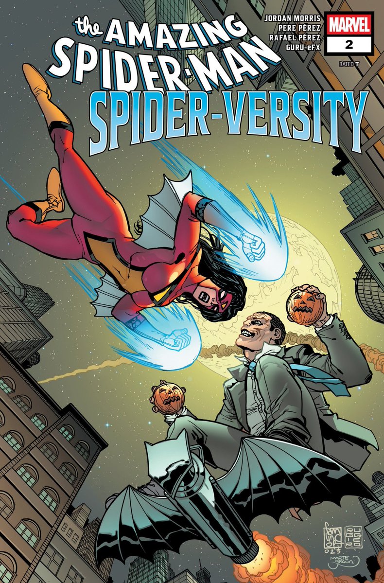Francesc_mo's tweet photo. Amazing Spider-Man: Spider-Versity vol 1 2: Curiosa entrega de esta serie que sigue el estilo de Avengers Academy pero con personajes arácnidos. No es ninguna maravilla, pero divierte ver el cruce de personajes y su uso no es malo del todo. Perfecta para los fans del Spider-Verso https://t.co/XZeXCNcdyr