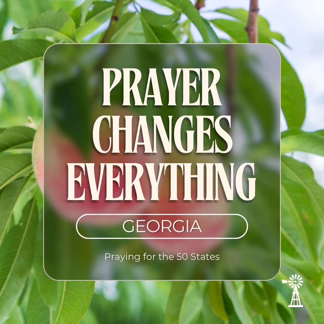 SigChurchNet's tweet photo. Let’s lift Georgia up in prayer.

Pray for families to be strengthened, for hope and healing across communities, for wisdom for its leaders, and for churches to better connect within their communities.

#PrayForGeorgia #PrayerForAmerica #FaithAndPrayer #NationalDayOfPrayer https://t.co/DlF8COWxuj