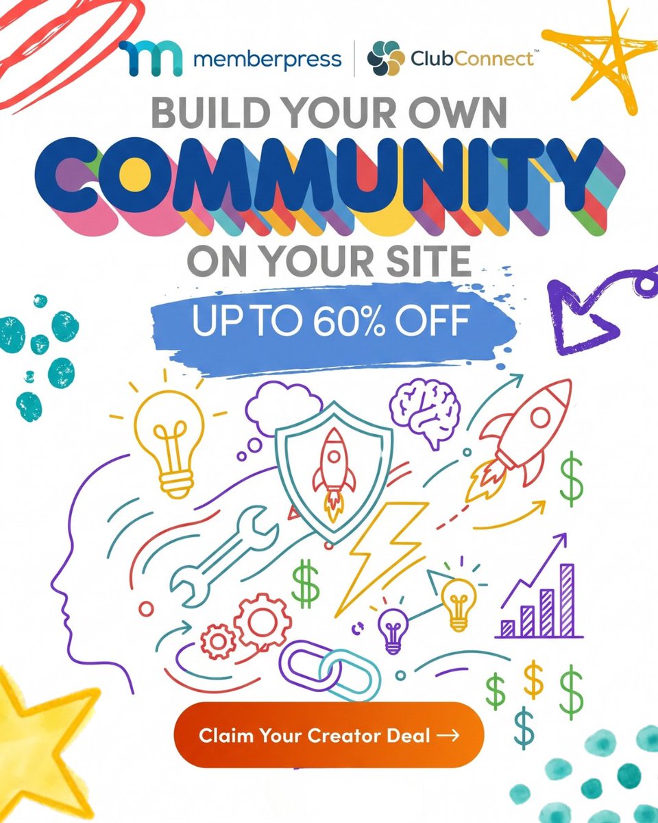 memberpress's tweet photo. Keep your community tight, not bleeding out onto different platforms 💬 You can do that now w/ MemberPress' ClubConnect™  — up to 60% OFF ‘til June 1. Lock real-time chat & DMs right inside your site. Kill the leaks. Boost retention. You're in control. Ends soon  👉 https://t.co/F02k8OHg2f