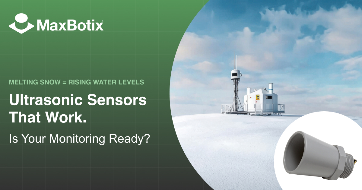 maxbotixinc's tweet photo. Track snowpack and melt conditions with precision ultrasonic sensing. https://t.co/Zuz3Rx3rpq #SnowMonitoring #Sensors https://t.co/82guk4yrHG