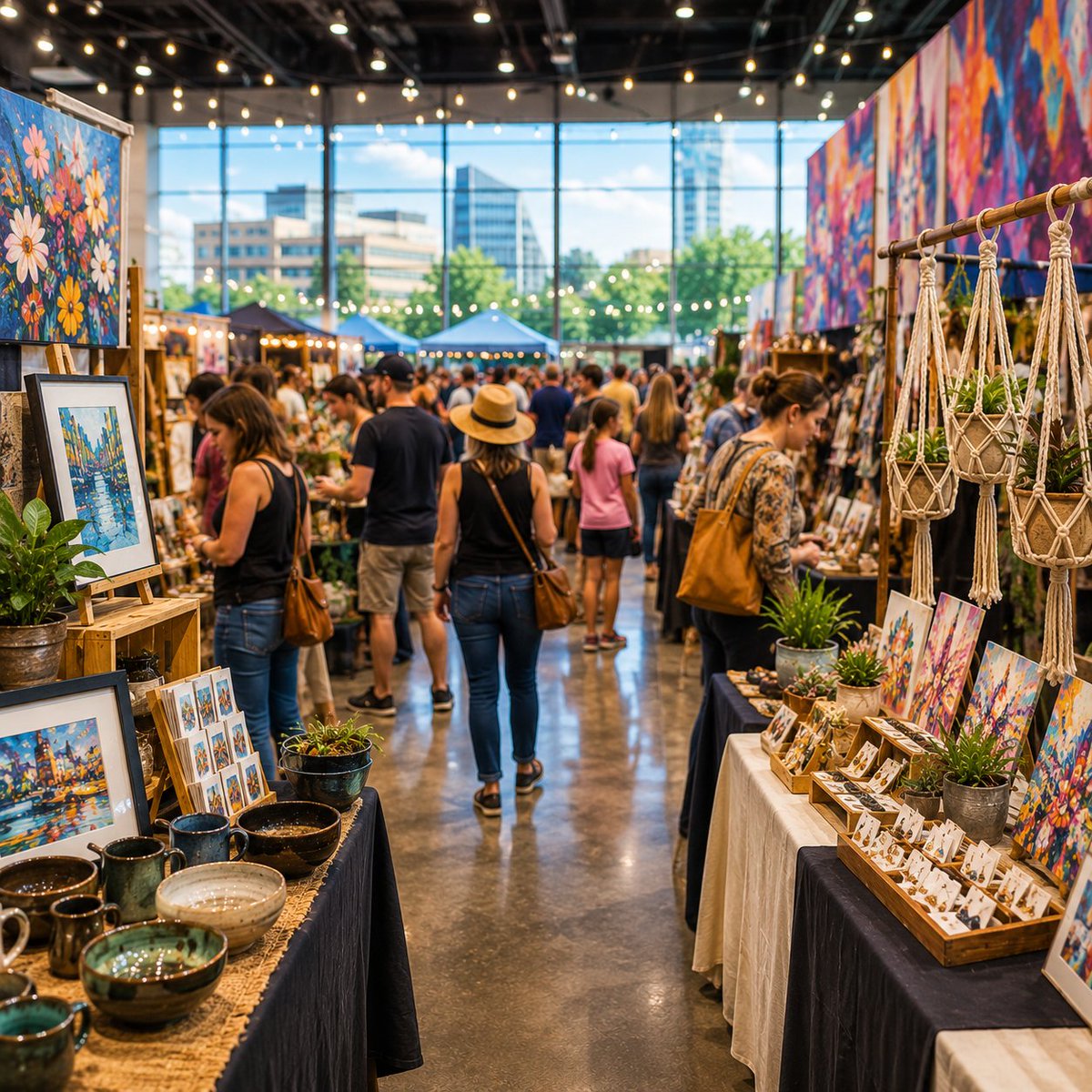 beamazedclean's tweet photo. Wichita’s creative community takes center stage this weekend during ArtFest at Riverfest inside Century II.

With 100+ local artists, makers, and small businesses, it’s a great way to experience Wichita creativity during Riverfest weekend.

https://t.co/4DtUBdBOd4 https://t.co/u95zoxJopg