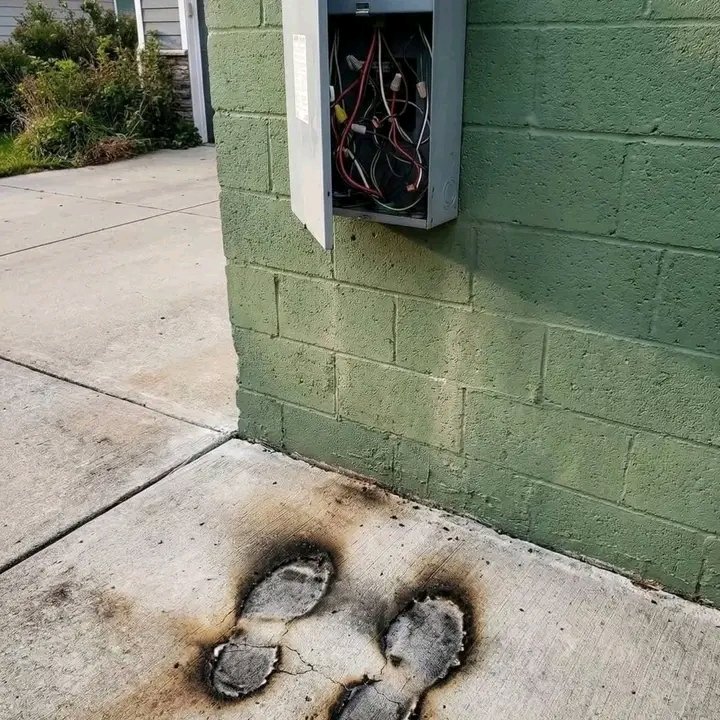 tangiblePty's tweet photo. Never takes chances with electricity https://t.co/tRx1VmGcm4