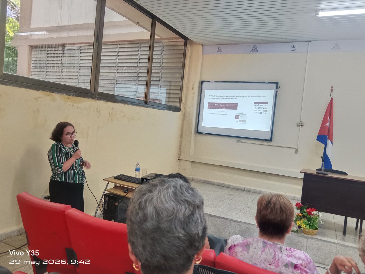 MayrelFuentes's tweet photo. Se desarrolla el concurso provincial, antesala del XLIX CONCURSO “PREMIO ANUAL DE LA SALUD 2026” en #Cienfuegos.  Resultados que demuestran la pertinencia, aplicabilidad y alianzas con ECTI. @ArmandoRguezB @CienfuegosCitma @citmacuba @AndreaArmasRodr @Armandocv781123 @cruz_dayamy https://t.co/2ewX4cwXvs