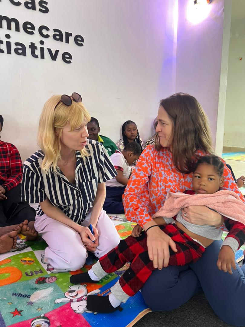 unwomentanzania's tweet photo. UN Women was pleased to visit mothers and children at Dorcas Homecare Centre today with Ms. Merit Hietanen, Inclusion Advisor from Finland’s Ministry for Foreign Affairs.

Through the @finnishembtz-funded WLER project, UN Women supported the centre to help mothers of children with cerebral palsy access support, and free up time to pursue economic opportunities.