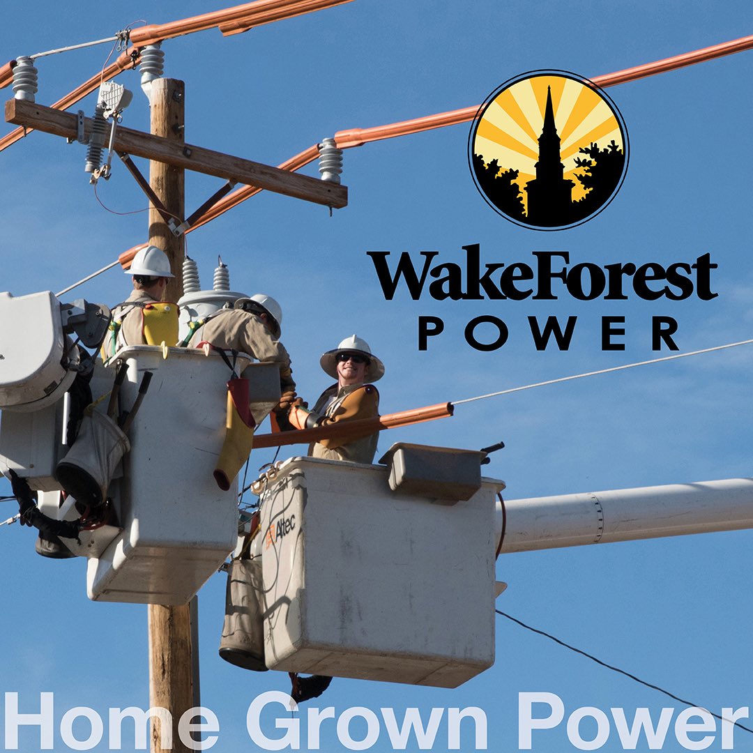 WakeForestPower's tweet photo. Public Power systems are owned and operated by the communities they serve. Typically, they are operated by municipalities, counties, states or other public organizations. 

For more information, visit https://t.co/sAxdqYTf5P….

#WFpower #TownofWakeForest #PublicPower https://t.co/FmgHMFKVAo