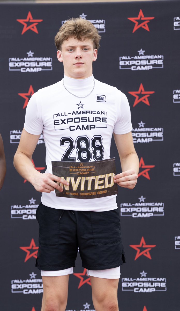 AAECamp's tweet photo. 2026 AAE Camp-Houston! Check out the QB High School top performers who received invites to the upcoming National Showcase.💪

QUARTERBACKS 
HIGH SCHOOL
376 Emmit Kight 2029 | Texas 🌟MVP | Bowl Invite🌟 
163 Julian McClendon 2029 | Texas 
218 Kamen Sheppard 2029 | Texas
288 Bryce Nichols 2029 | Texas

#AAECamp
#QBCamp
#HoustonFootball