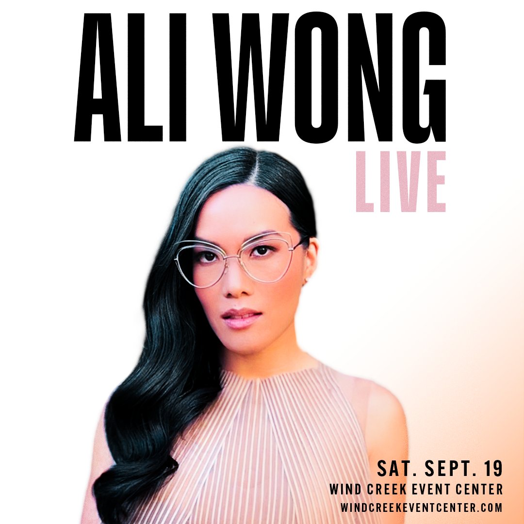 theWCEC's tweet photo. Ali Wong comes to Bethlehem on Saturday, September 19th!

Tickets are on sale NOW! Buy here --> https://t.co/LuZyO7uSNh https://t.co/JFBGz7knyB