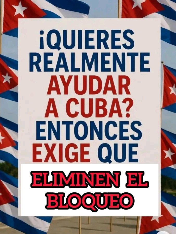 RebecaCubanita's tweet photo. 🇨🇺 #LaPatriaSeDefiende 
#CubaVencerá 👊 https://t.co/ZcPs46PsMT