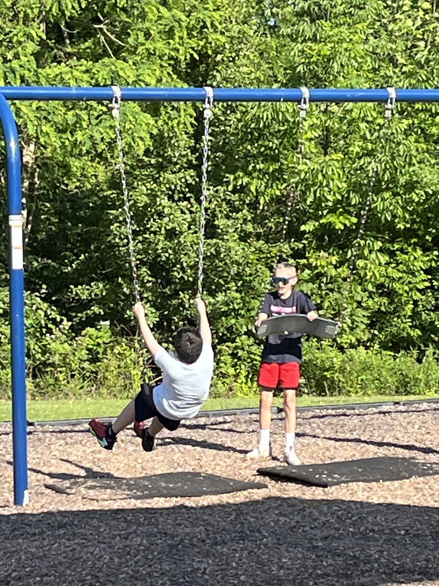 mrsstjohn4b's tweet photo. Enjoying our playground 🥰 https://t.co/KFqUos2XoW