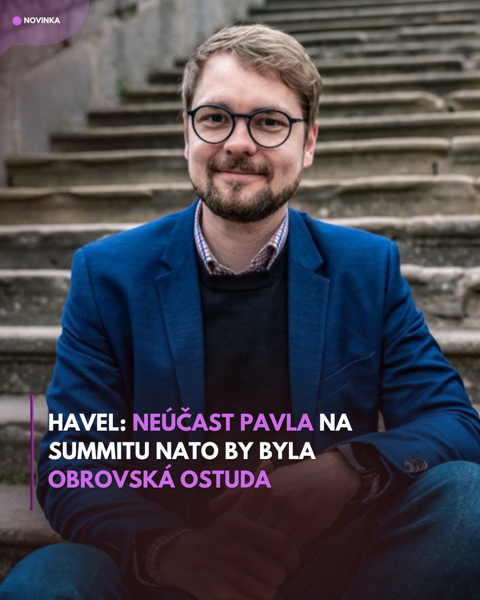DailyNovinky's tweet photo. Matěj Ondřej Havel se ostře vyjádřil ke sporu o zastoupení Česka na summitu NATO. Podle předsedy TOP 09 vláda kolem situace vytváří zbytečný chaos a případná neúčast prezidenta Petr Pavel by podle něj znamenala pro Česko mezinárodní ostudu. https://t.co/BQxvmvWlW1