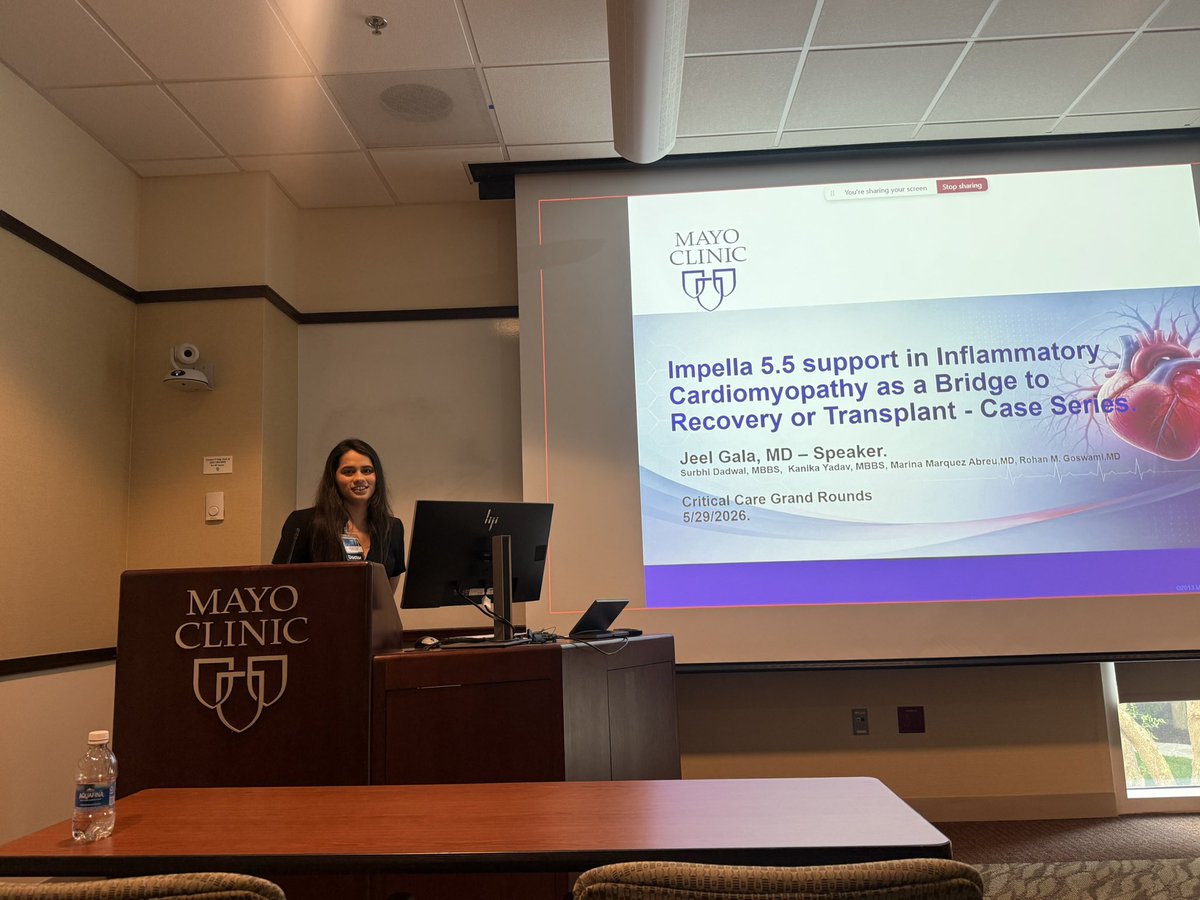 jeel79110's tweet photo. Soon ending critical care fellowship.
Thank you @pkguru10 for your support and honest advices throughout my fellowship.
I am deeply thankful to all my faculty members. @MayoClinicCCM 
#MayoClinic #Jacksonville. https://t.co/0dLhJDSWfs