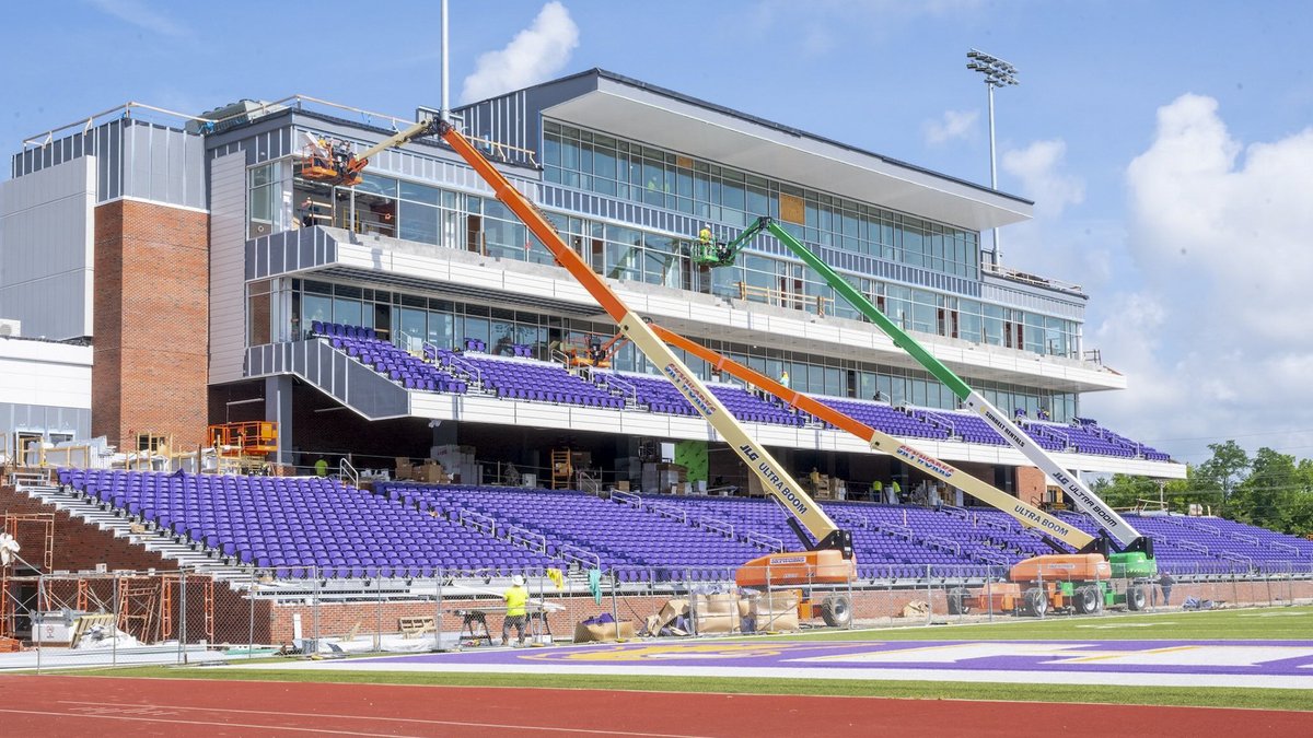 TNTechFootball's tweet photo. Suites sold out at new Tucker Stadium, limited club seats remain | READ: https://t.co/L50SJtRHZz #WingsUp https://t.co/y4minaRukl