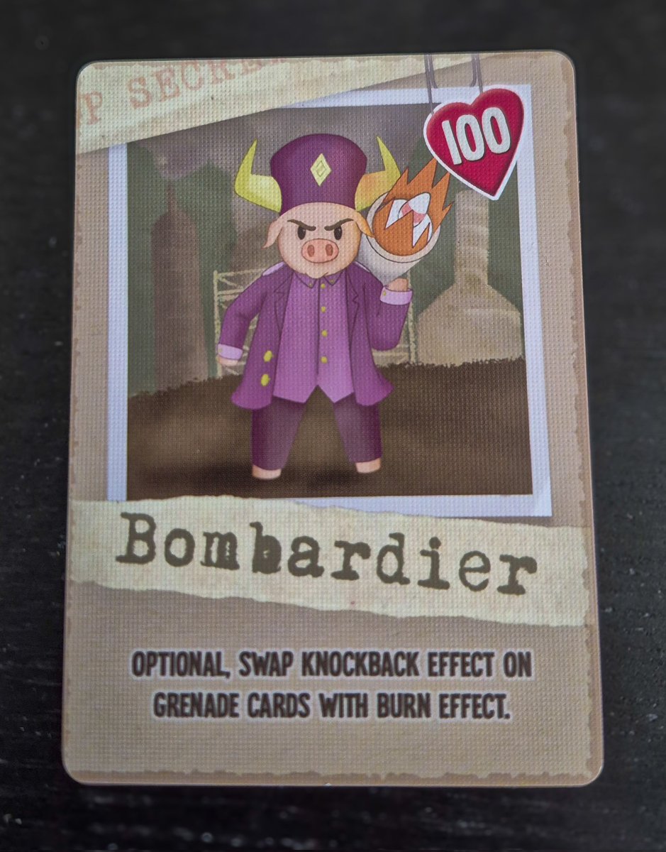 BobbyGotelee's tweet photo. It took me almost 6 years to realise this... how did I let this slip, under the radar? Yes, so apparently, in the #HogsOfWar Card Game, I am a playable character, in card format! I wasn't expecting that! In which case, a huge thank you to @StoneSwordGames for this opportunity. π· https://t.co/Q4b6pkVJs3