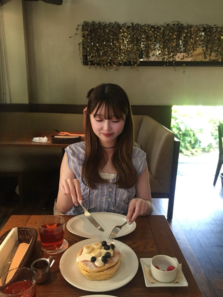 oi0924's tweet photo. パンケーキ食べた日🥞🍴
#日常　#日常垢 https://t.co/19SwG5bHKL