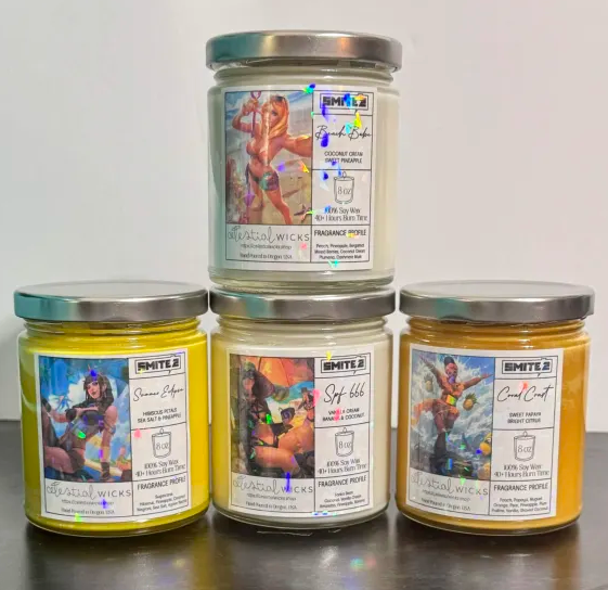 CelestialWicks's tweet photo. 🕯️BIG NEWS🕯️
New Products
- 7 New @SMITEGame  Summer Themed Scents! 
Memorial Day Special
- 20% Off all 8 oz Candles until June 14th!
Clearance Candles
- 8 oz Candles available for 50% Off!
Upcoming (Late June)...
- 4th of July Themed Products! 🎇

LINK BELOW! ⬇️⬇️⬇️⬇️ https://t.co/K9gGySYp5X