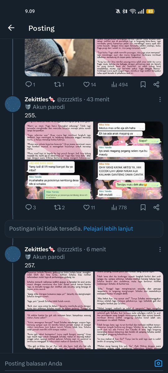 rumput__07's tweet photo. @zzzzktls Di aku kok kaya gini yaa kak, part 256 ngga ada https://t.co/MYnImbA0uv