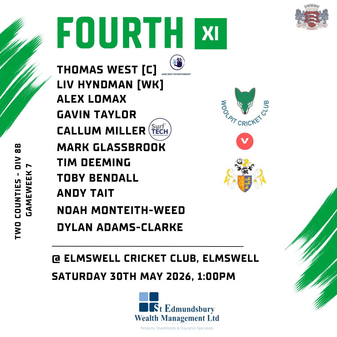 WoolpitCC tweet picture