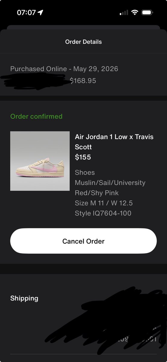 Basicallymexi's tweet photo. @EldenMonitors First Travis sneaker dub @EldenMonitors https://t.co/4nJpS227OI