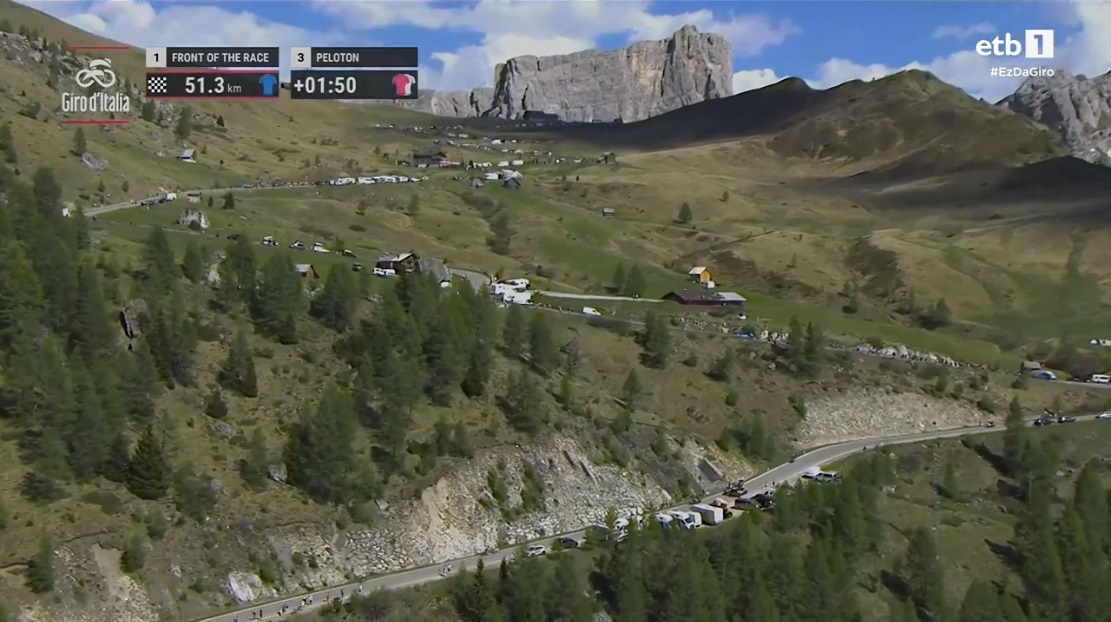 PlataformaRC's tweet photo. #GirodItalia ¡Qué puertazo es Giau! Siempre constante al 9-10% y con paisajes espectaculares https://t.co/1ElrWl0lXj