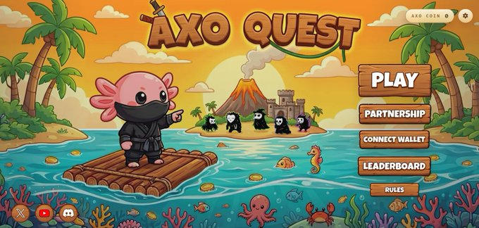 AxolittlesNFT's tweet photo. Axo Quest is now in the stage where the small details matter most.
Movement feel.
Map pacing.
Enemy timing.
Boss difficulty.
The moment a world starts feeling fun instead of just looking finished.
That is the part we are polishing now.
#AxoQuest #Axolittles #NFTGaming https://t.co/WtMILzqEX3