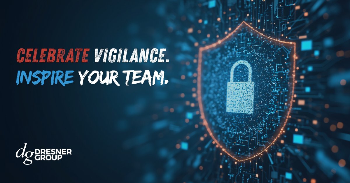 DresnerGroup's tweet photo. Positive reinforcement beats a finger-wagging lecture every time. 🎖️ Start a "Cyber Hero" program to celebrate the employees keeping your business secure. https://t.co/dWWDpzQebA