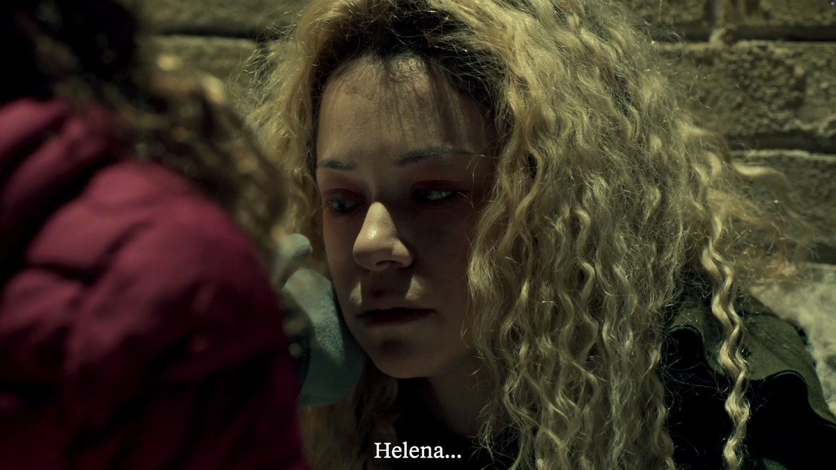 dykelctics's tweet photo. "helena ... what happened to you?" 
"i don't know."   

orphan black ("entangled bank") https://t.co/nR8jlwEyzK
