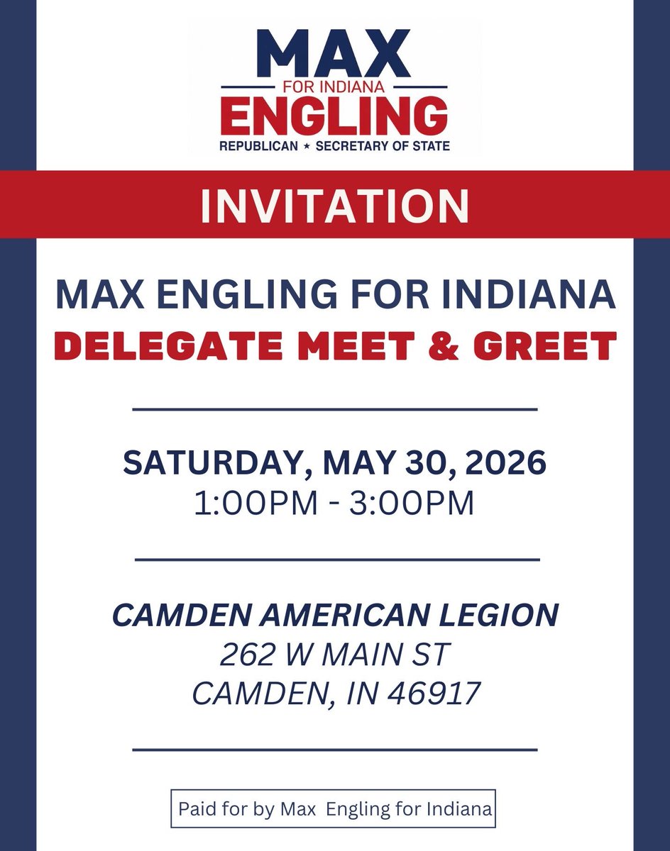 Max Engling for Indiana tweet media