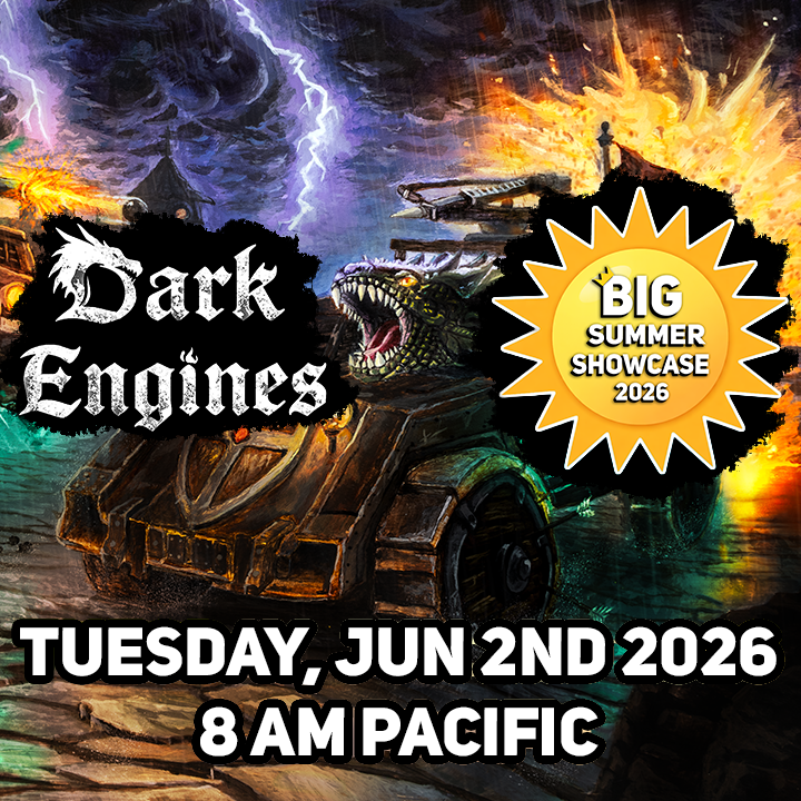CrashableStudio's tweet photo. Were so excited to have Dark Engines in the Best Indie Games Summer Showcase!

Twisted fantasy car combat at it's finest! 

@ClemmyGames
#BIGSummerShowcase #indiegame https://t.co/CGIQ5II0yy
