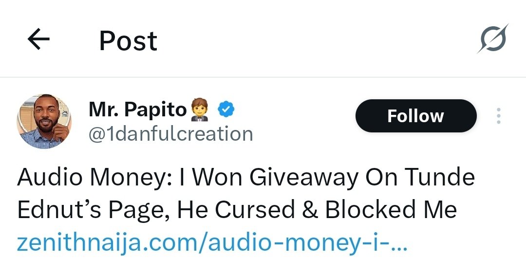 leks2004's tweet photo. You should rate this administration high for transforming your life from being a giveaway hunter to a an X verified user. Princewill, be grateful for once! https://t.co/ZqRUP17TSm