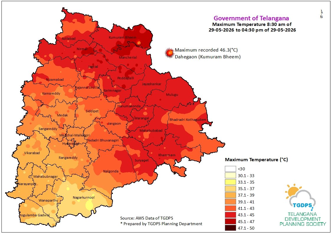 Telangana Weatherman tweet media