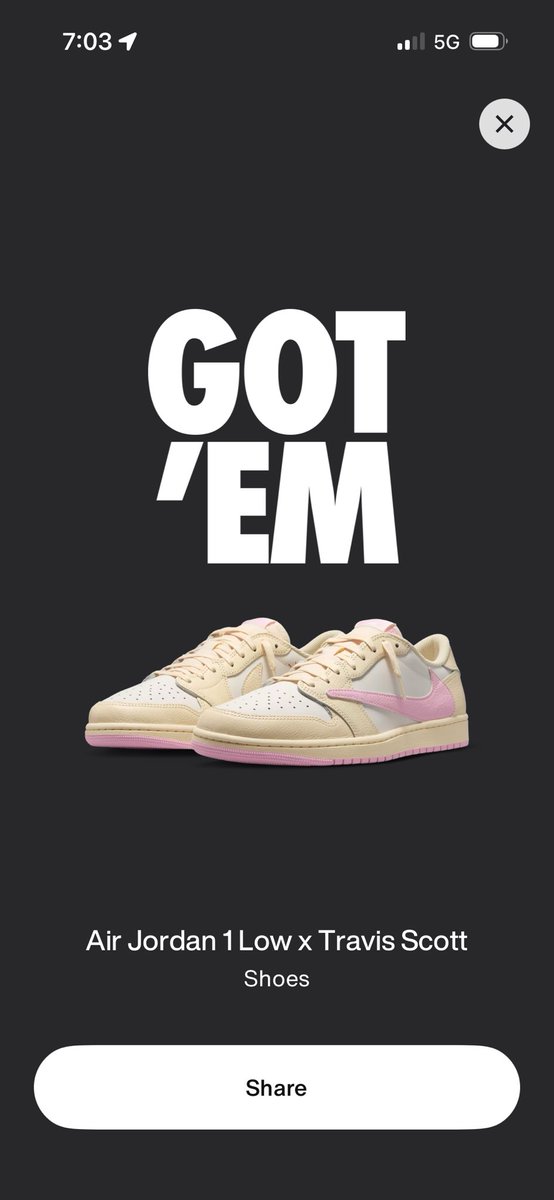 HAMER559's tweet photo. @sneakerhuddle Ima cancel tho. 🥀 https://t.co/nHrcs9X9M2