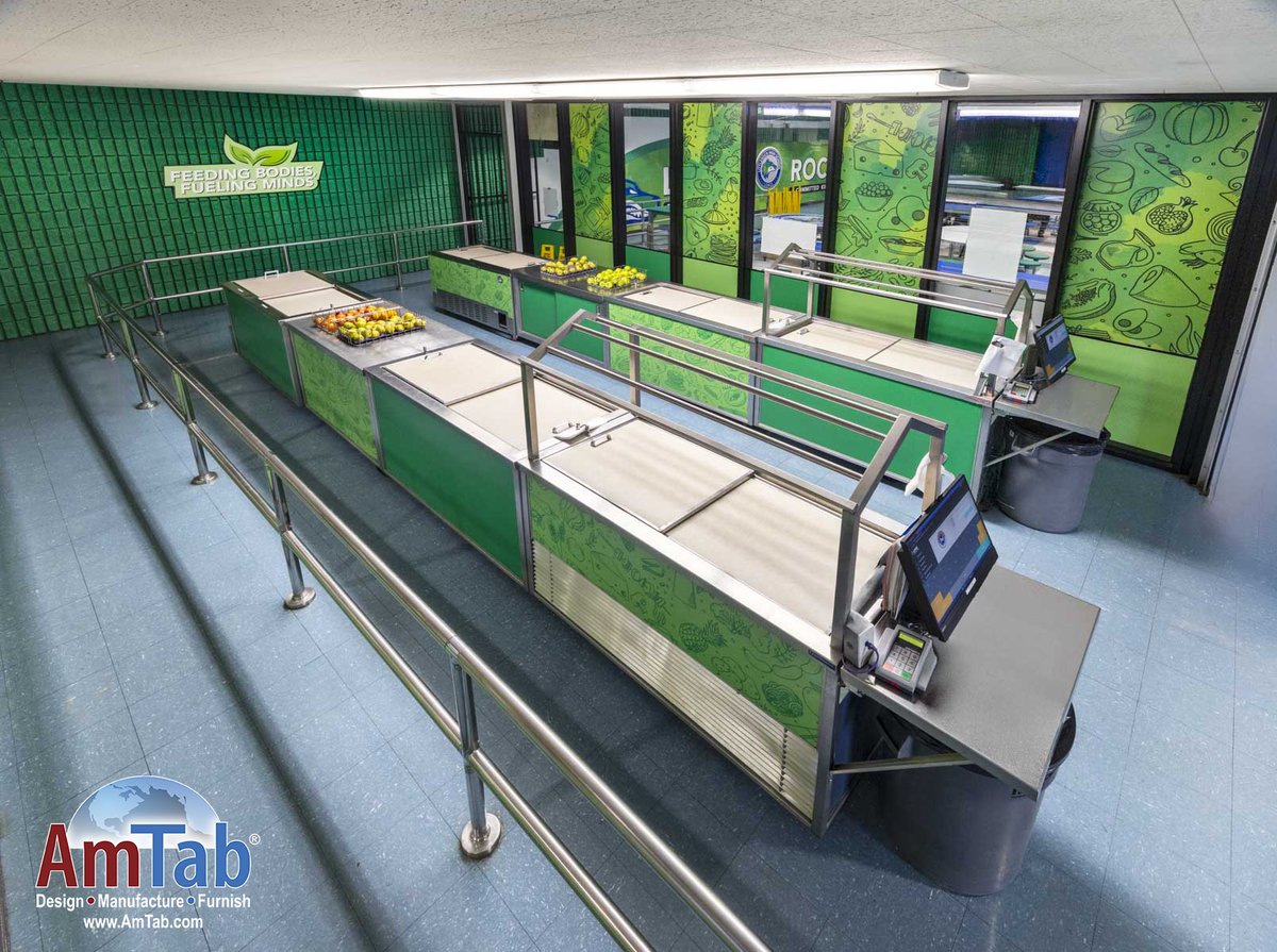 AmTab's tweet photo. New fiscal year. New budget. New opportunity is right around the corner.
 
We work with schools and districts to make these upgrades straightforward—from concept to install.
  
The new school year starts soon. 
👉 Modernize your cafeteria with AmTab: https://t.co/pTA4lzemNT https://t.co/39ePzdqX0M