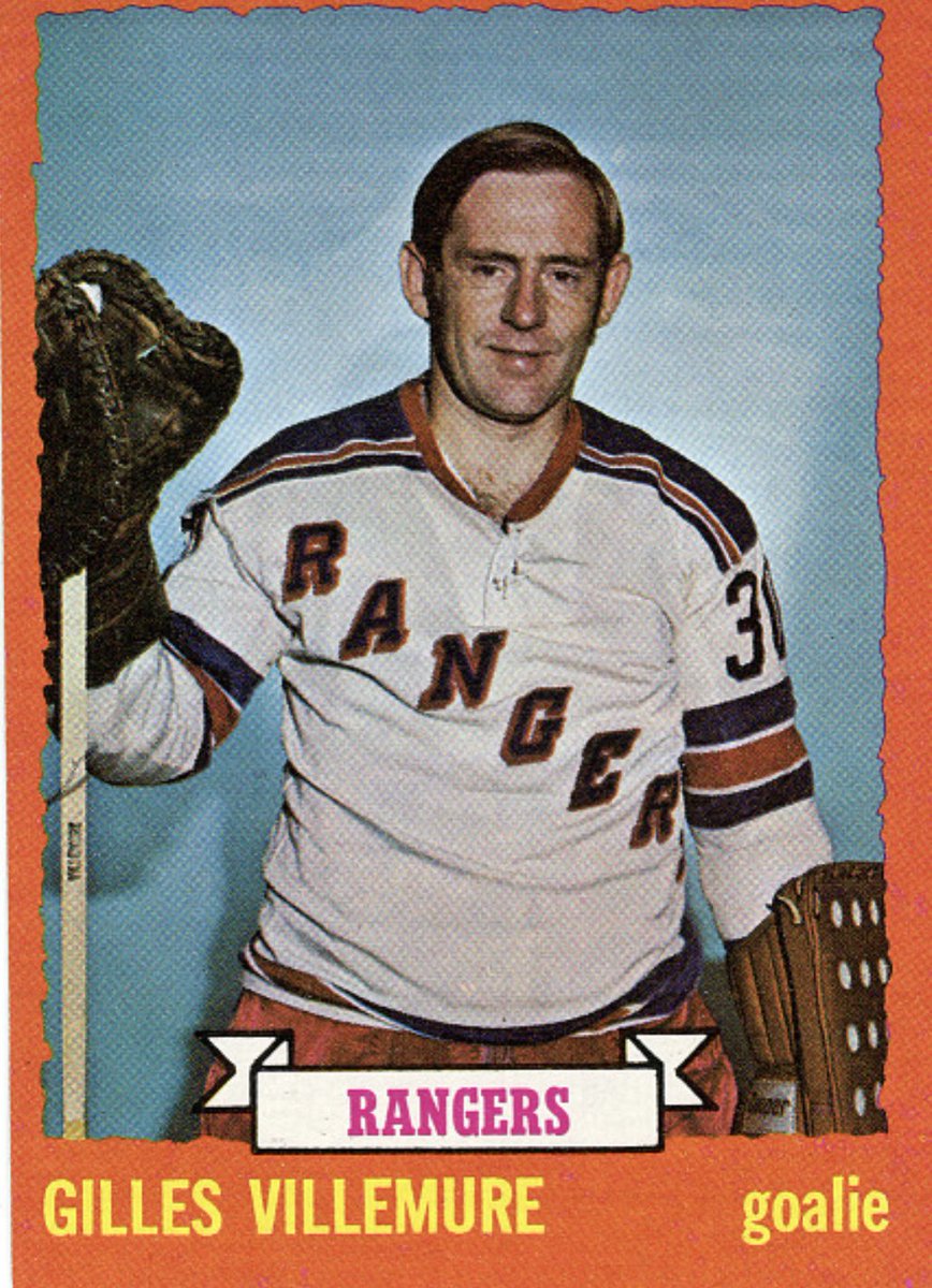 MilesFilbert's tweet photo. @oldhockeycards Gilles Villemure and Red Berenson might have been the same person. https://t.co/sAZcQqOVV6