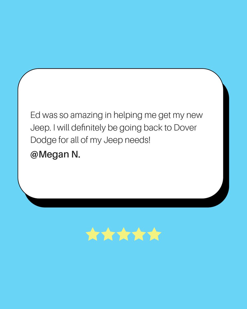Dover_DCJR's tweet photo. We appreciate your positive review! It's wonderful to know that you had a great experience. Thank you for your support and we look forward to welcoming you back! https://t.co/MemGdM065z