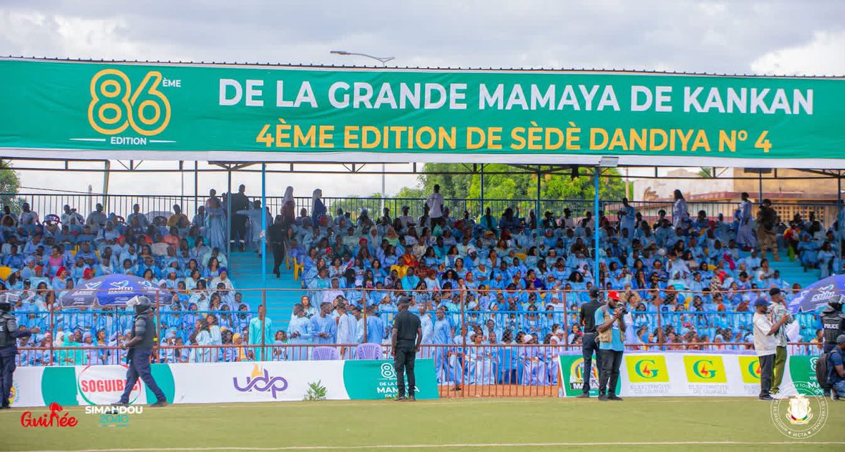 mcta_gn's tweet photo. Grande Mamaya 2026 : forte mobilisation populaire pour la première journée à Kankan

Kankan, 28 mai 2026 - La première journée de la 86ᵉ édition de la Grande Mamaya de Kankan a connu ce jeudi une mobilisation exceptionnelle des populations venues des différentes régions de la Guinée, de la sous-région et de la diaspora. Dans une ambiance festive, le stade M’Ballou Madina et ses environs ont accueilli des milliers de participants venus célébrer cette grande manifestation culturelle du Mandingue.

Hommes, femmes, jeunes et sages ont pris part à cette grande célébration dans une parfaite harmonie, illustrant l’unité, l’élégance et l’attachement aux valeurs culturelles guinéennes.

Au rythme des instruments traditionnels et des différentes prestations artistiques, la Mamaya a une nouvelle fois confirmé son rôle de cadre de rassemblement, de cohésion sociale et de valorisation du patrimoine culturel national. Cette forte mobilisation populaire annonce une édition 2026 placée sous le signe du partage, de la fraternité et du rayonnement culturel de la Guinée.