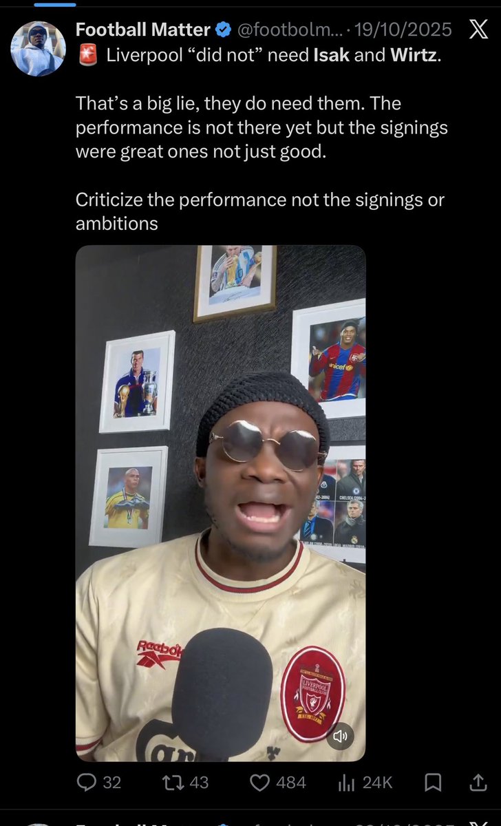 OLFCNEWS's tweet photo. @footbolmatter10 Oga this is you. You don’t know football. Hypocrisy https://t.co/BPH87napsl
