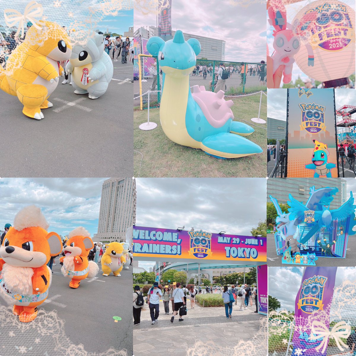 F1Coa's tweet photo. 初リアルイベントGOフェスに参加してきましたꢏꢷ^ᴗ ̫ ᴗ^
背景色伝2体GETしたよ✊💖 https://t.co/hkVXT7PxwM