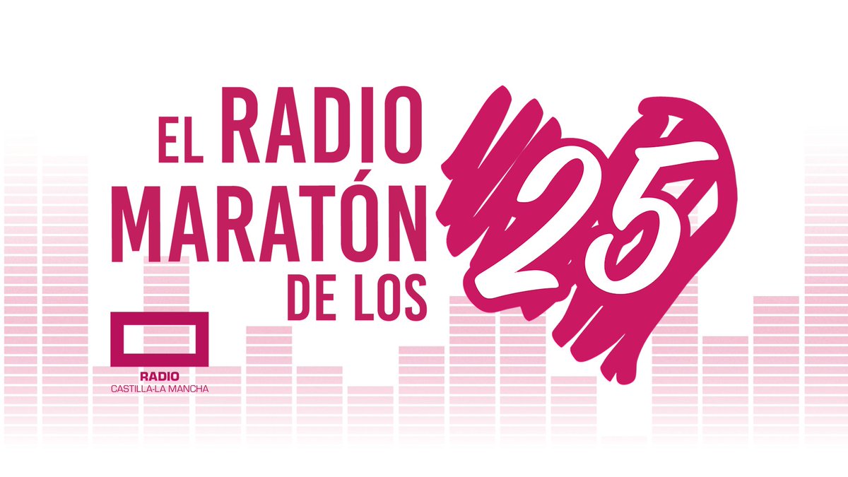 CMM_es's tweet photo. 📻 ¡Felicidades @RadioCLM_es!
No todos los días se cumplen 25 años y hoy lo celebramos con una programación muy especial: 'El Radiomaratón de los 25'.

🎙️ 25 programas para recordar los grandes momentos de radio con nuestros oyentes 📡

▶️🎧 https://t.co/e7CSwNTZwq https://t.co/QOdsYlAUL8
