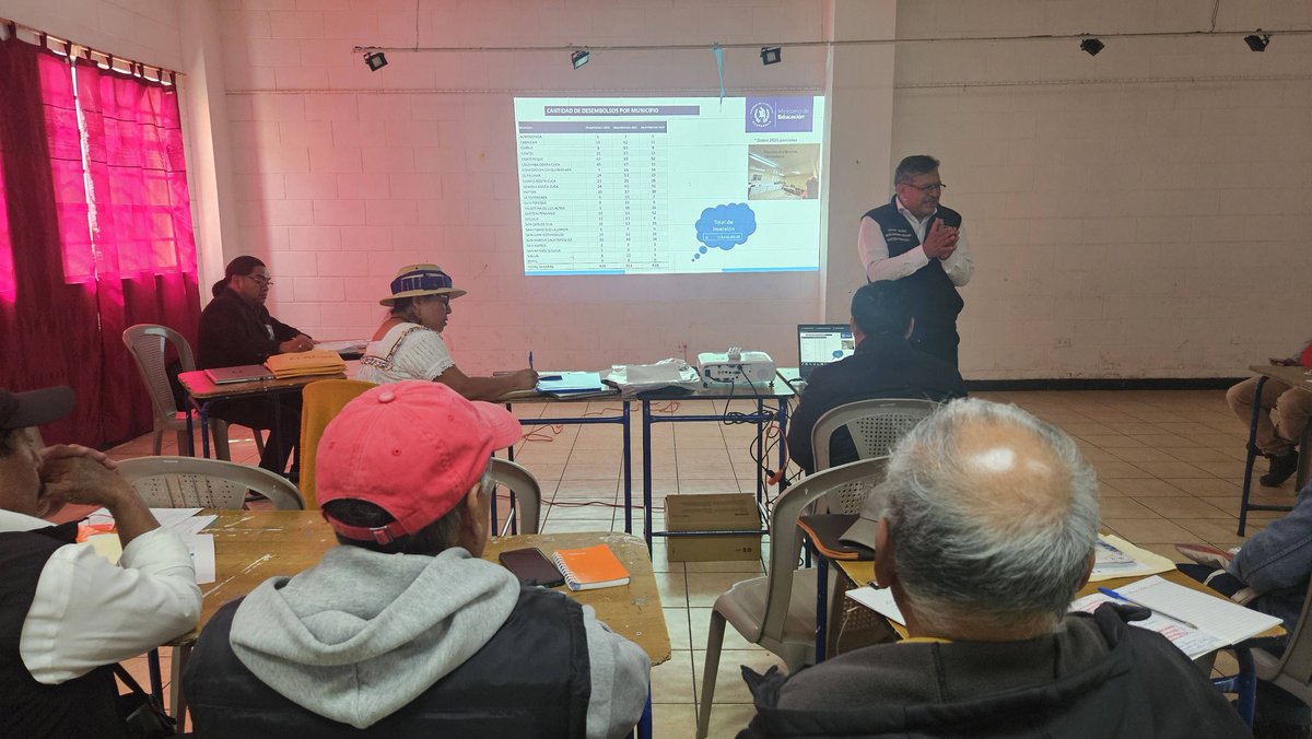 Dideducxela's tweet photo. #DIDEDUCQuetzaltenango 
El Ministerio de Educación y el pueblo Mam de Quetzaltenango avanzan en su agenda educativa: destacan el remozamiento de 114 escuelas, la contratación de docentes bilingües y el nuevo instituto básico en Cabricán. https://t.co/YuqbvUEJPP